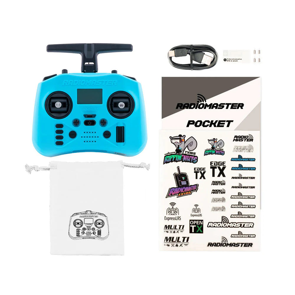 Radiomaster - Pocket Crush Radio Controller (batteries pre-installed)