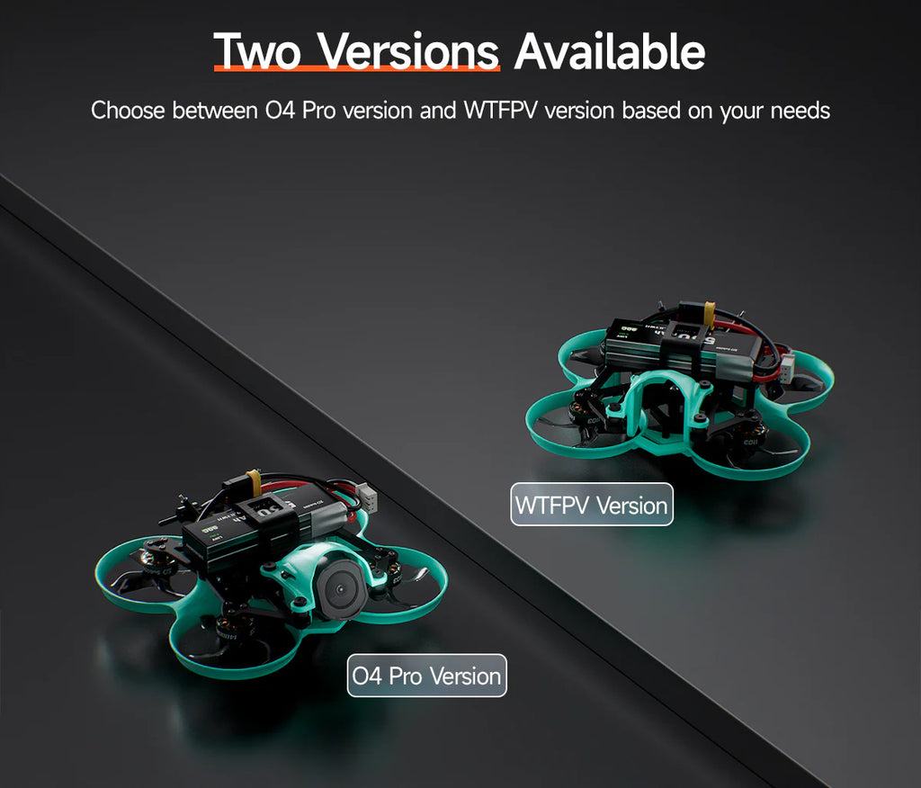 Sub250 - DollyFly16 1.6-inch HD O4 Pro 2S Whoop FPV Drone