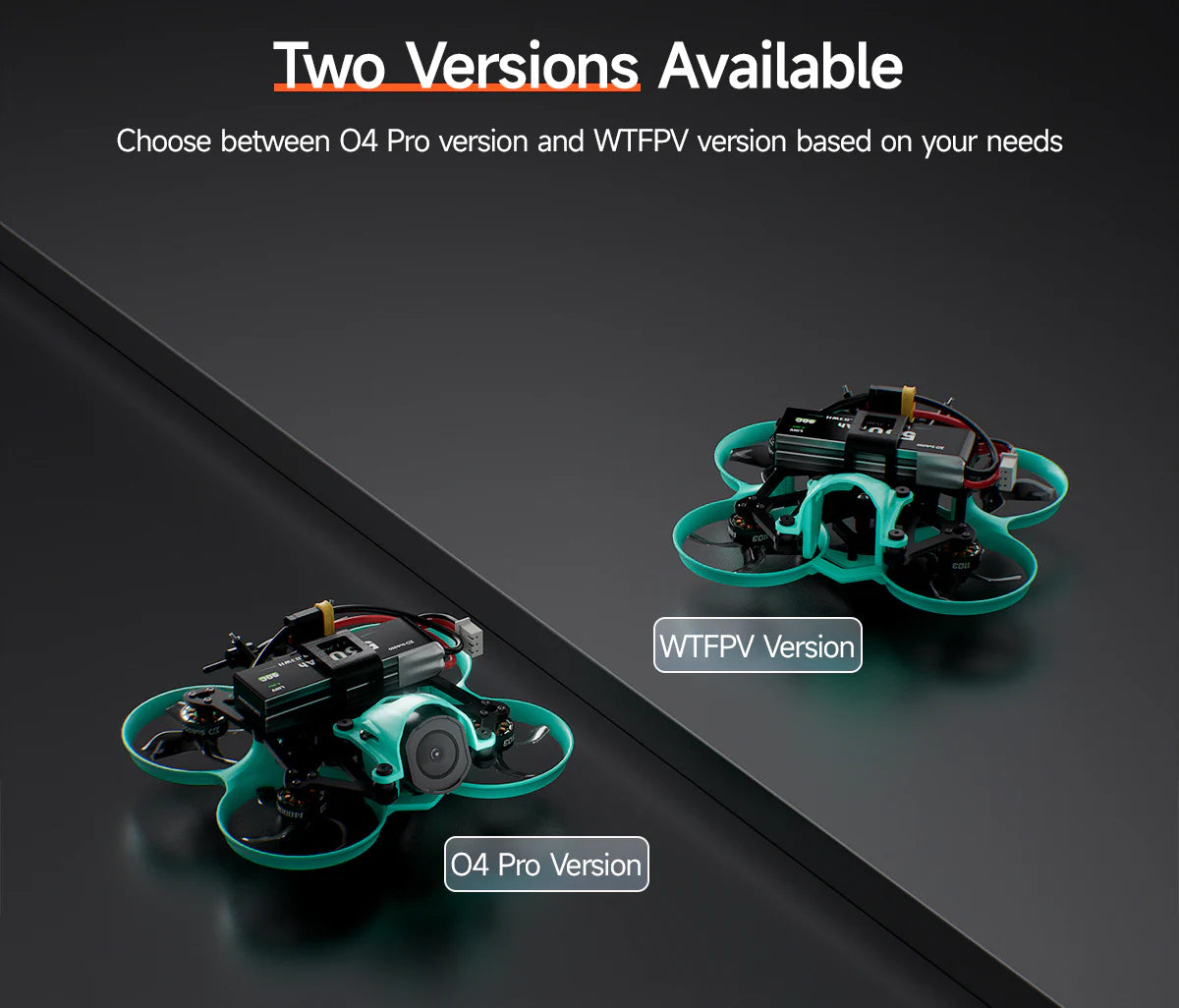 Sub250 - DollyFly16 1.6-inch HD O4 Pro 2S Whoop FPV Drone