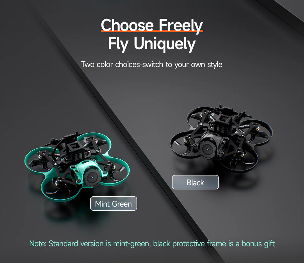Sub250 - DollyFly16 1.6-inch HD O4 Pro 2S Whoop FPV Drone