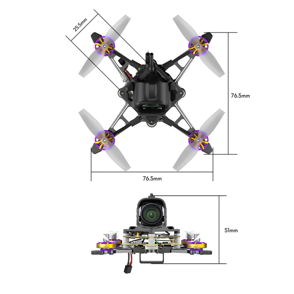 Flywoo - Firefly18 1S Nano Baby V3 O4 Tiny Drone