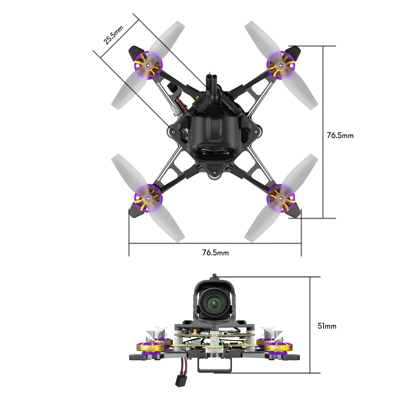 Flywoo - Firefly18 1S Nano Baby V3 O4 Tiny Drone