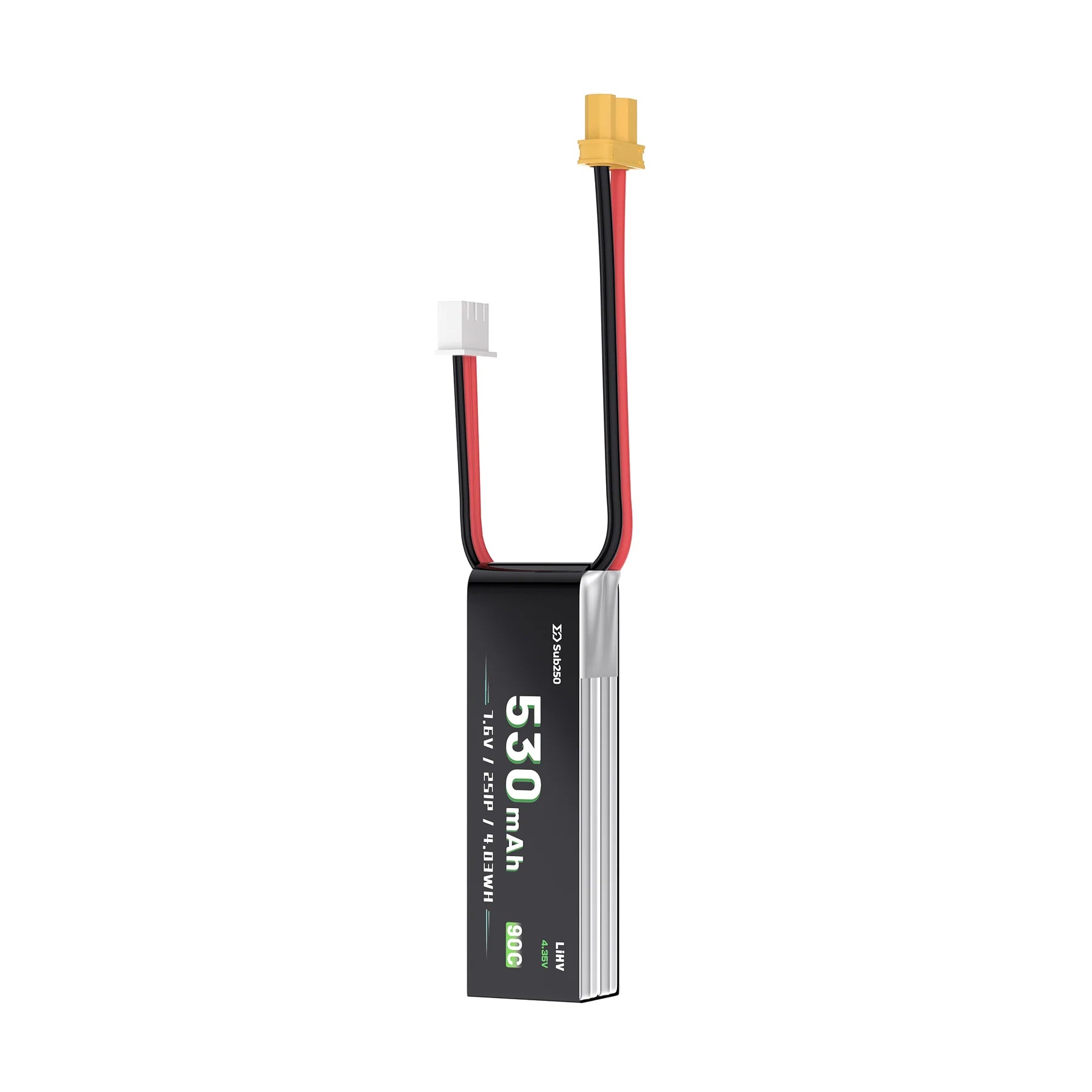 Sub250 - 2S 530mAh 90C Battery