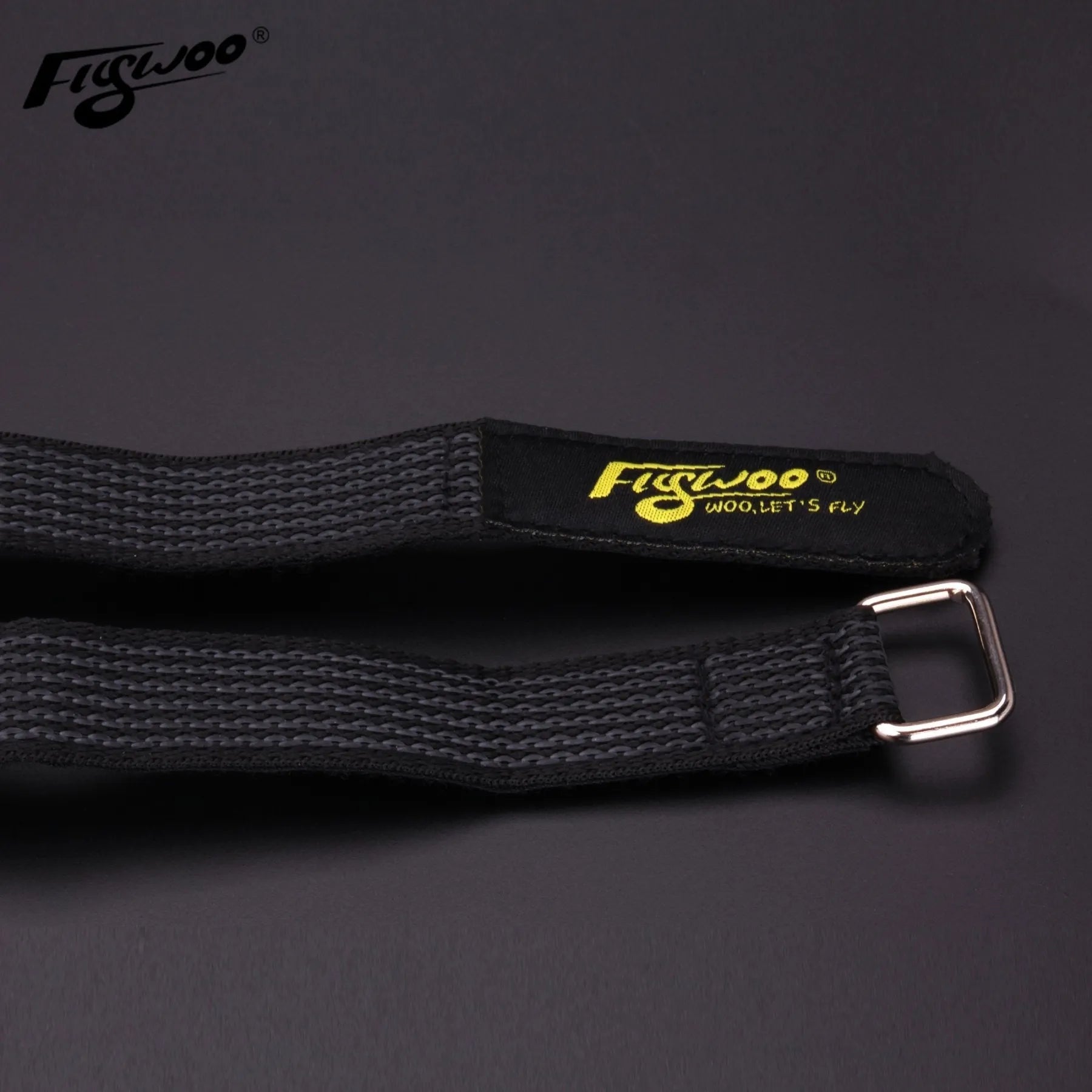 2pcs FLYWOO Kevlar Battery Strap w/ Woven Rubber Grip & Metal Buckle - 20mmx200\20mmX250