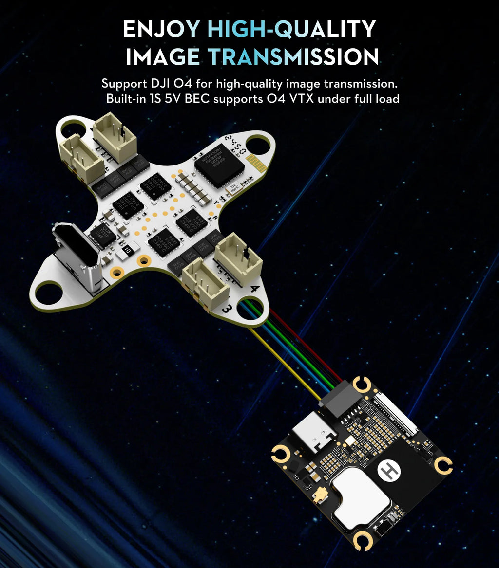 GOKU F405 HD 1S 5A ELRS AIO V2.0 For DJI O4 / walksnail / HDZero
