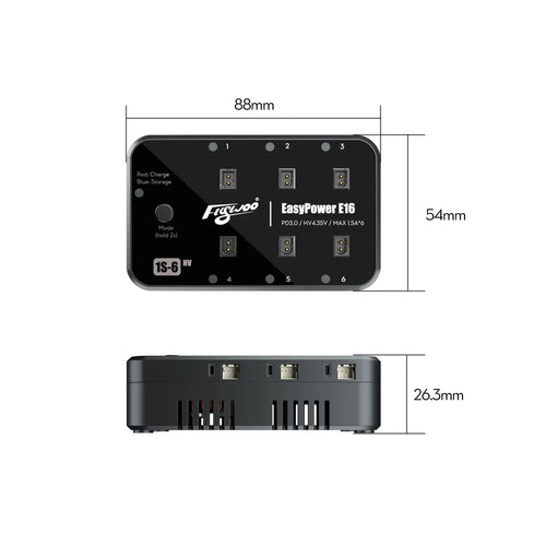 Flywoo - EasyPower E16 1S Battery charger