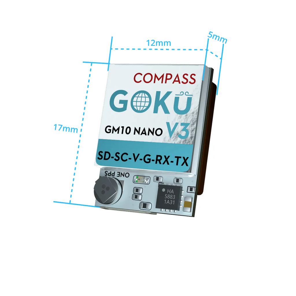 GOKU GM10 Nano V3 GPS w/compass