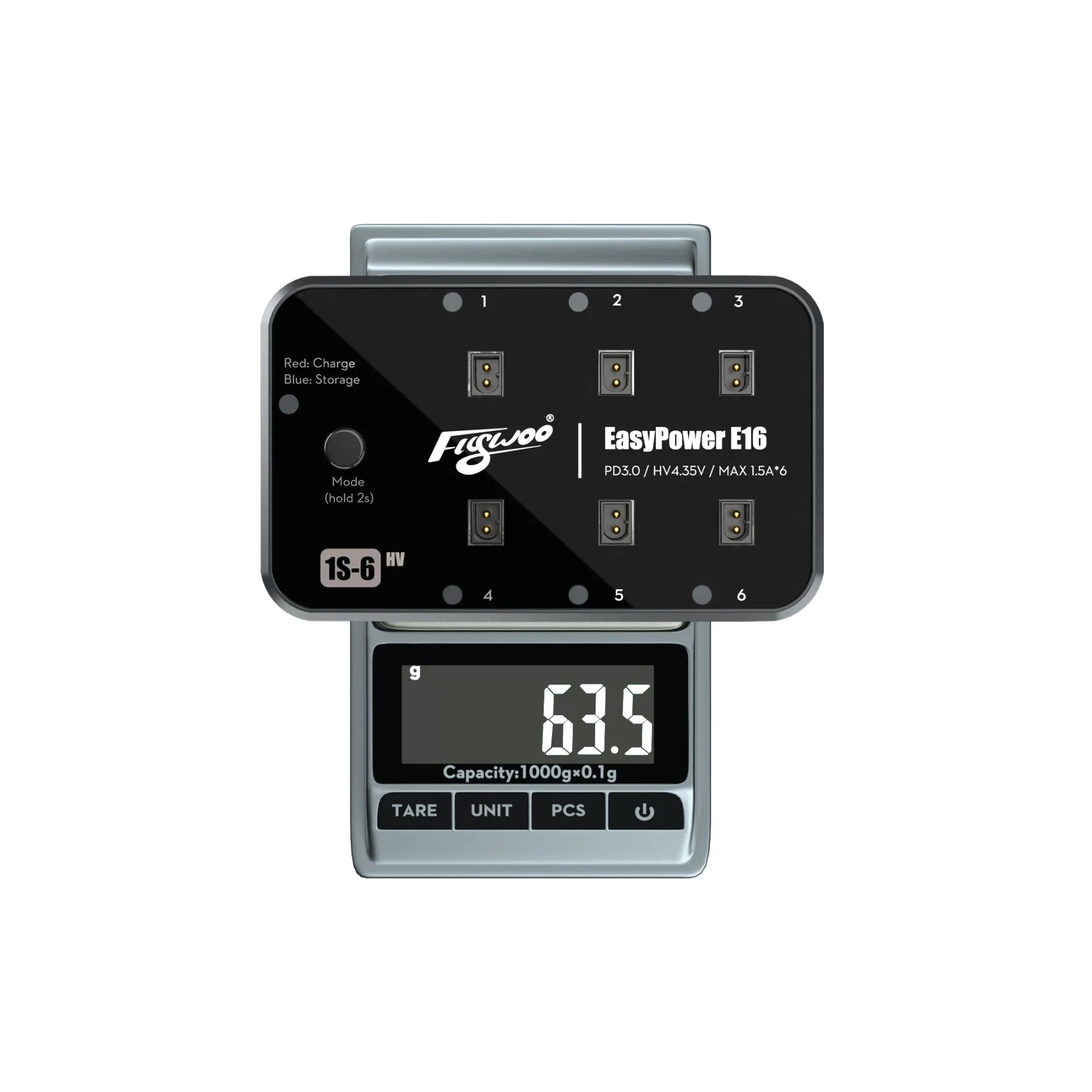 Flywoo - EasyPower E16 1S Battery charger