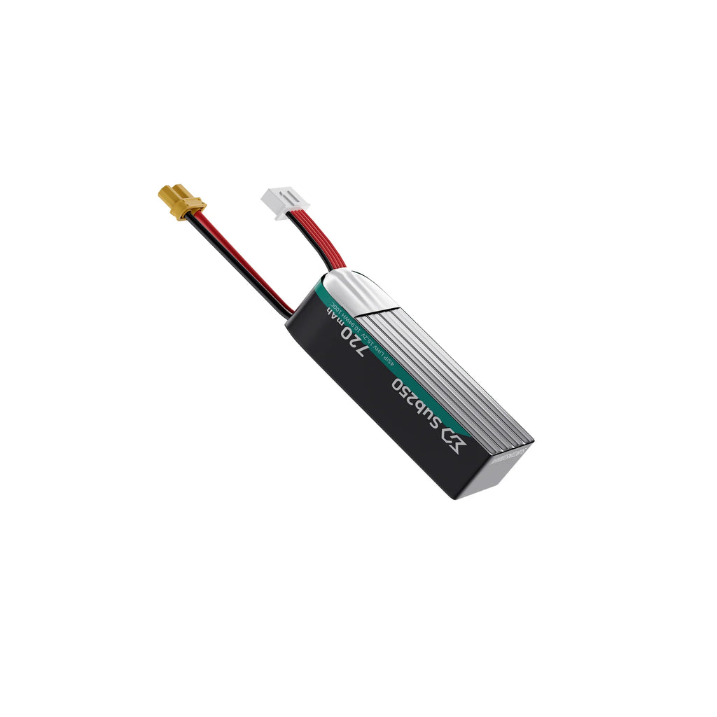 Sub250 4S 720mAh 100C Battery for Sub250 Dollyfly25 or Flywoo Explorer LR 4