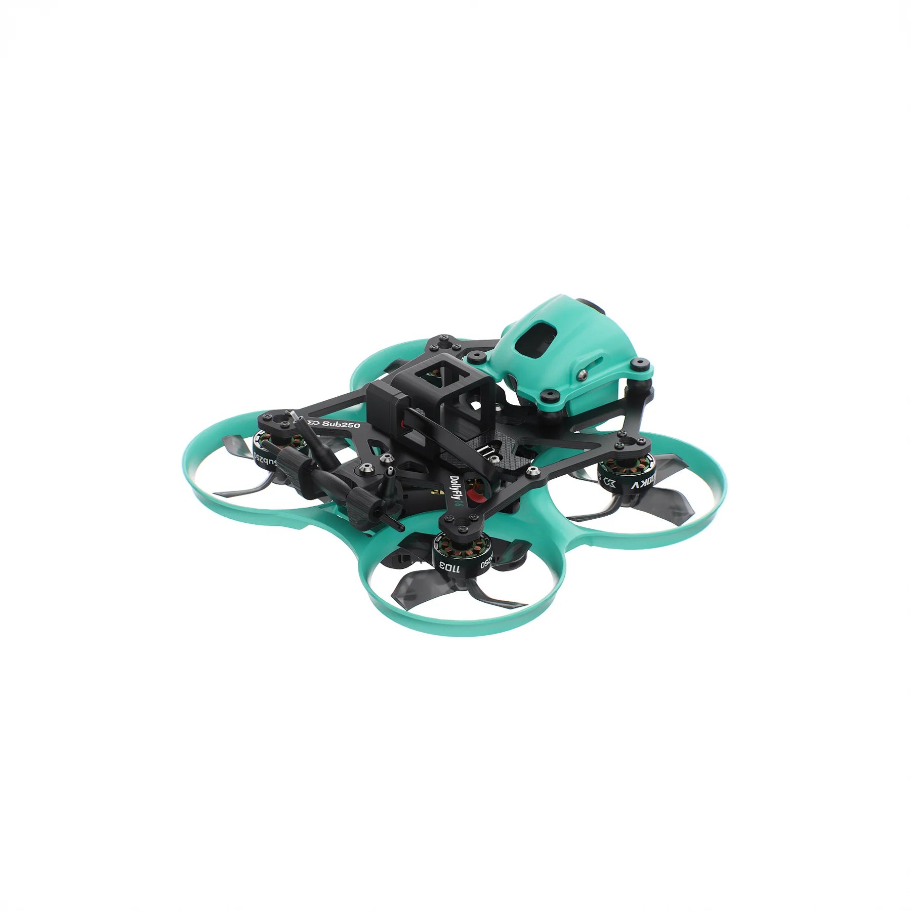 Sub250 - DollyFly16 1.6-inch HD O4 Pro 2S Whoop FPV Drone