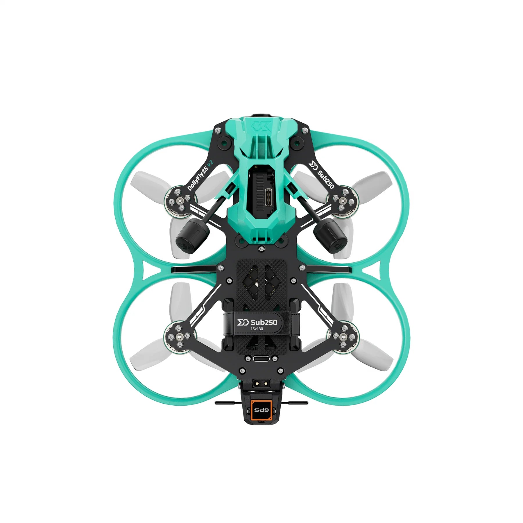 Sub250 DollyFly25 V2 HD O4 Pro GPS 2.5-inch 4S CineWhoop Elrs [PRE ORDER]