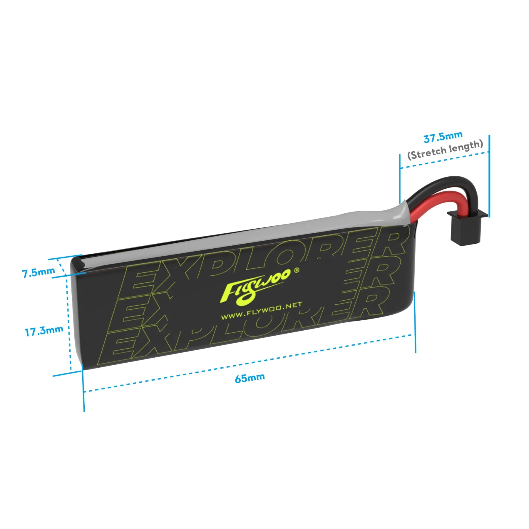 Flywoo - 4pcs Explorer 1S 750mAh HV V2 A30 Plug