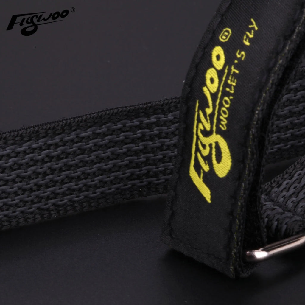 2pcs FLYWOO Kevlar Battery Strap w/ Woven Rubber Grip & Metal Buckle - 20mmx200\20mmX250