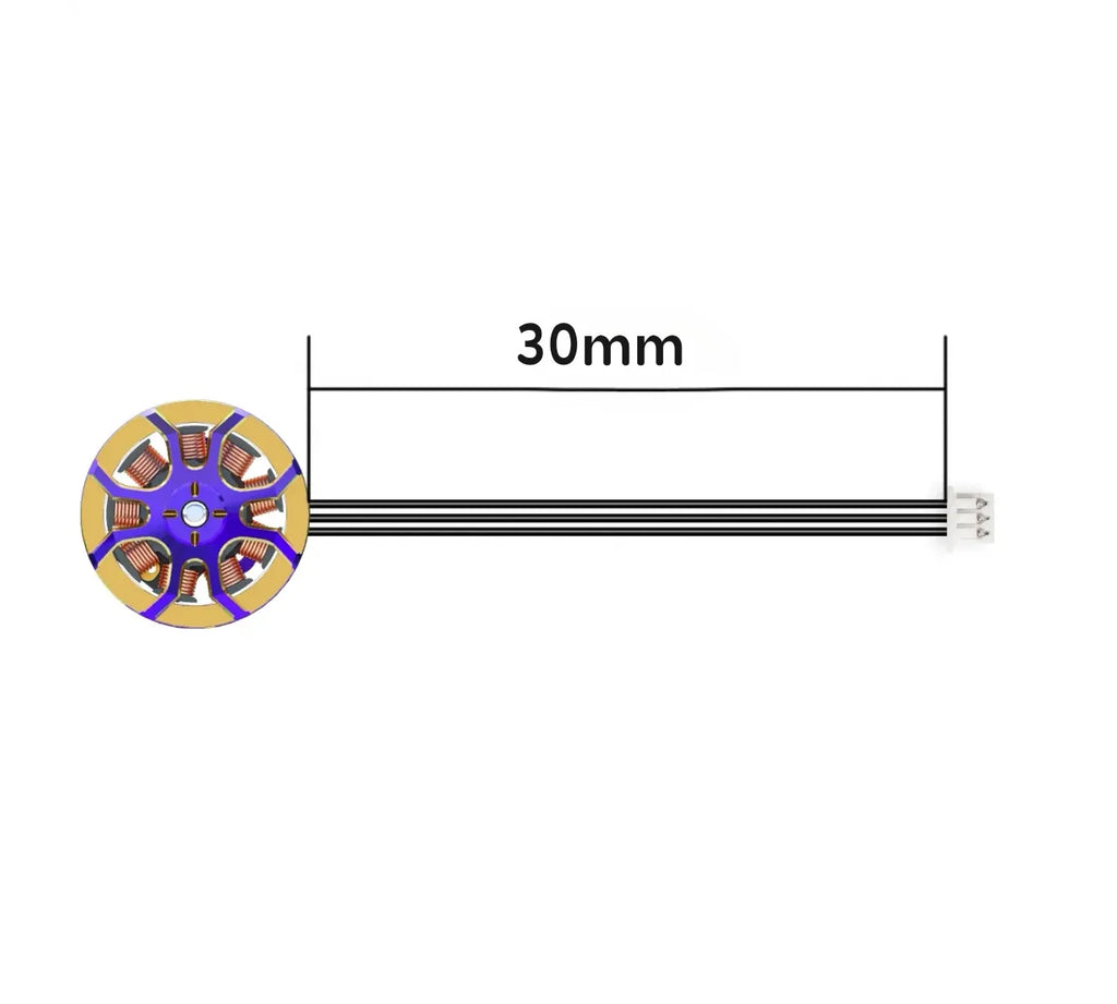 Flywoo - ROBO 1002 19800KV / 23500KV Fpv Motor Gold/Purple (New Version)