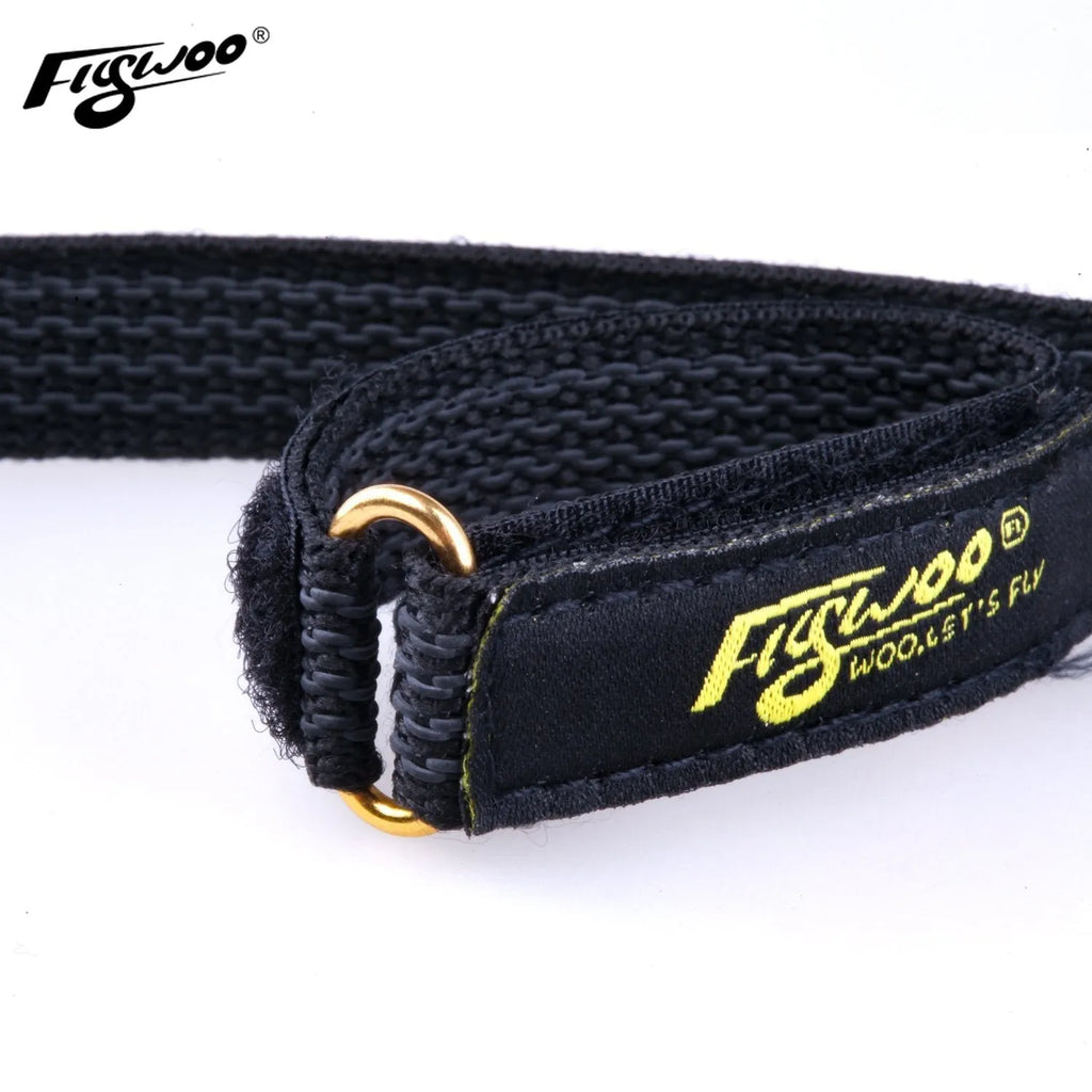 2pcs FLYWOO Kevlar Battery Strap w/ Woven Rubber Grip & Metal Buckle - 15mmx200\15mmX250