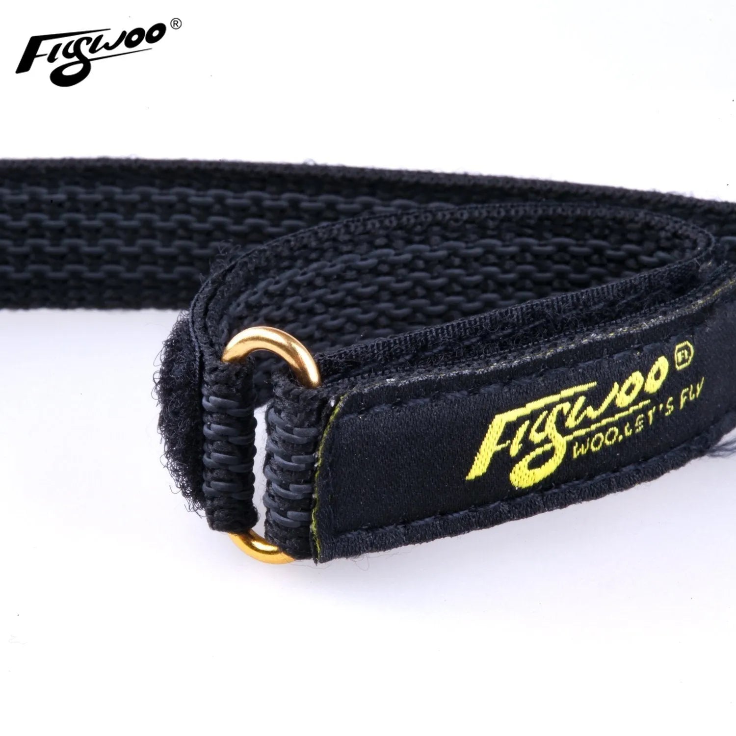 2pcs FLYWOO Kevlar Battery Strap w/ Woven Rubber Grip & Metal Buckle - 15mmx200\15mmX250