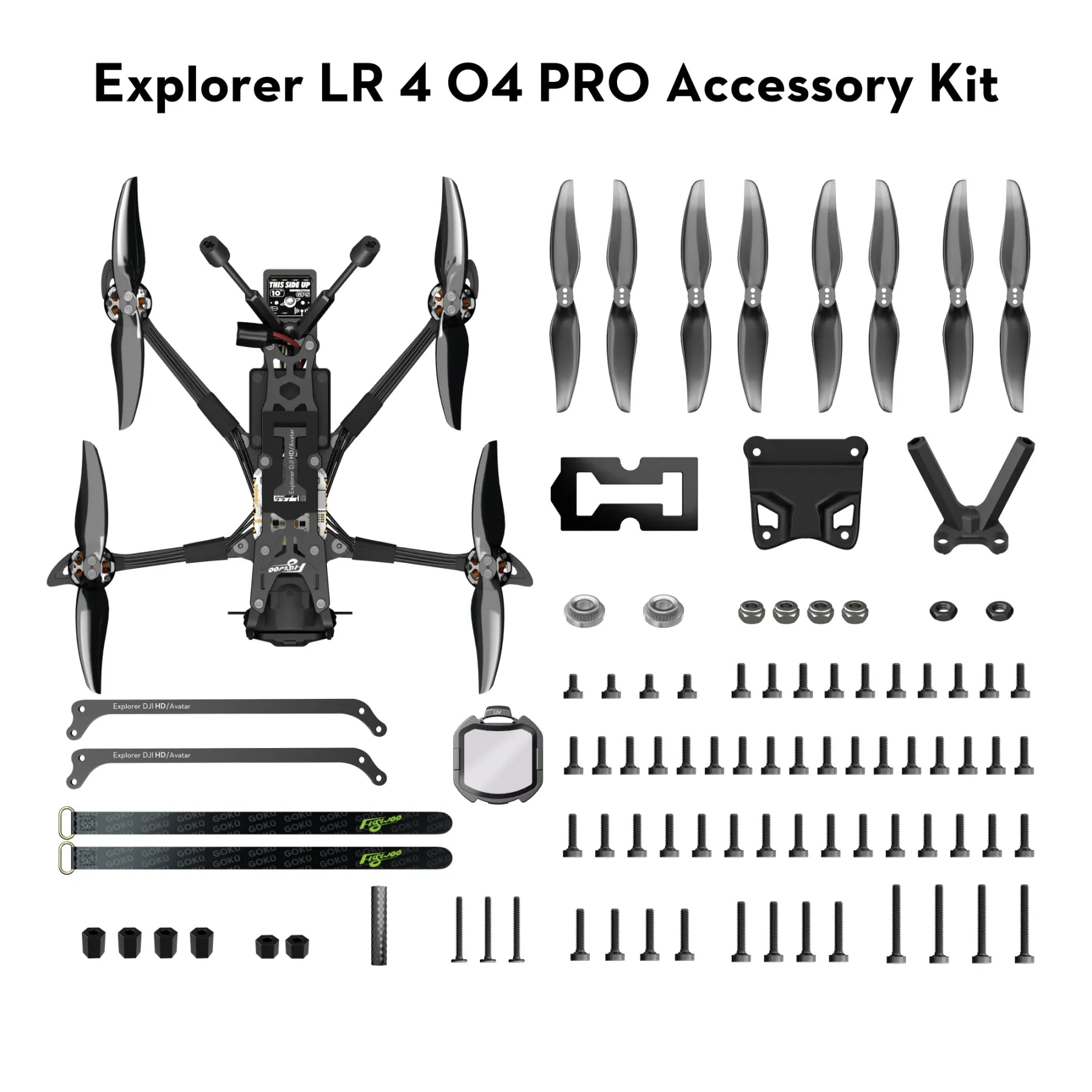 Explorer LR 4 O4 PRO Sub250 4K/1080P Micro Long Range