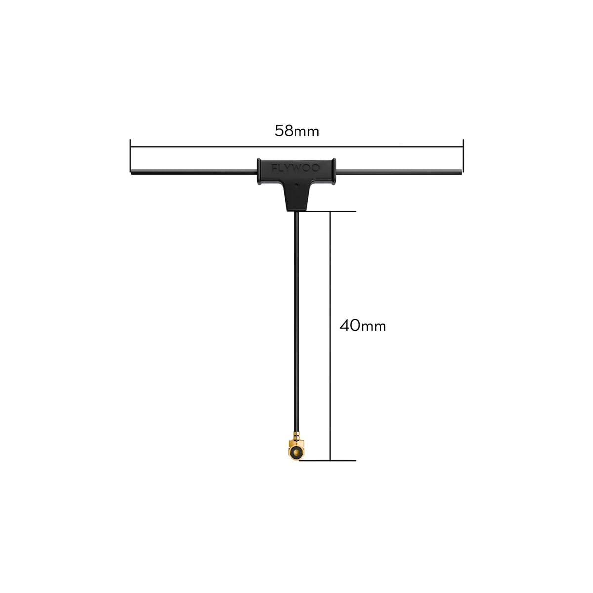 Flywoo ELRS 2.4g Minimortal PCB T Antenna UFL