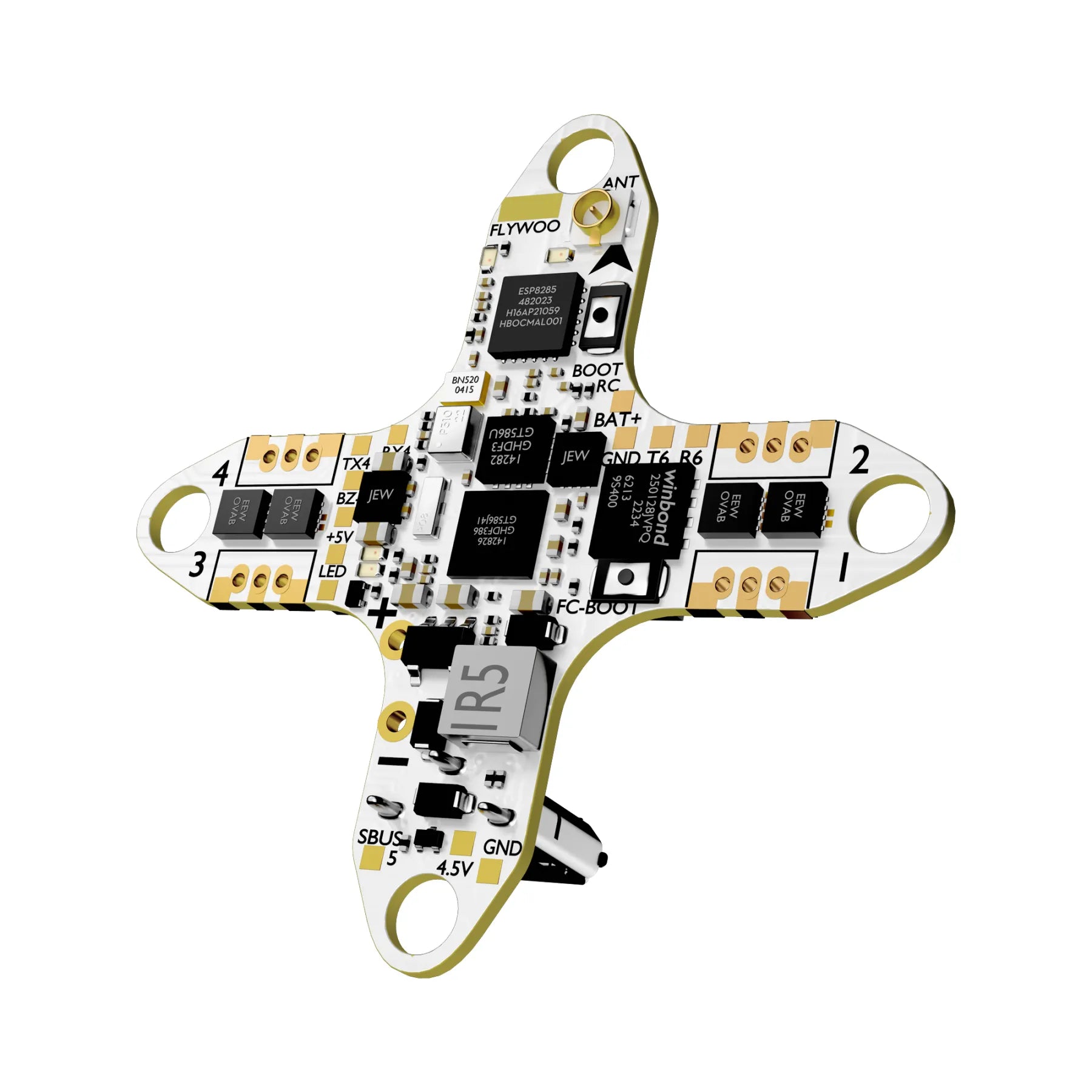 Flywoo - GOKU F405 HD 1S 1S 5A ELRS AIO For DJI O4 / walksnail / HDZero
