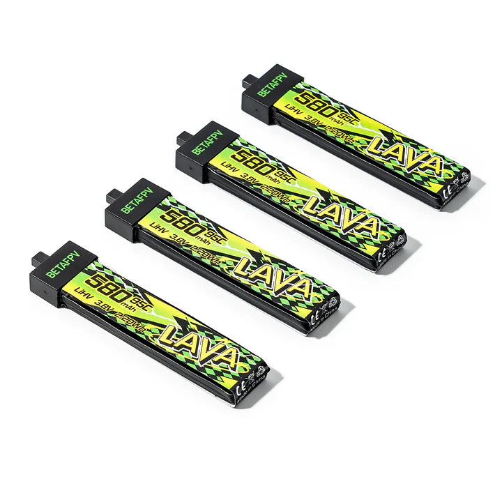 BetaFPV - LAVA II 1S Battery 580mAh 95C