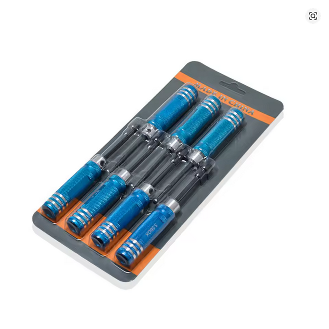 7-Piece Hex Screwdriver Wrench Tool Kit