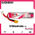 GAONENG GNB LiHV 3S 11.4V 720mAh 100C XT30 LiPo Battery