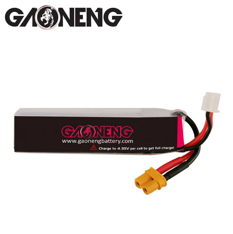 GAONENG GNB LiHV 3S 11.4V 720mAh 100C XT30 LiPo Battery