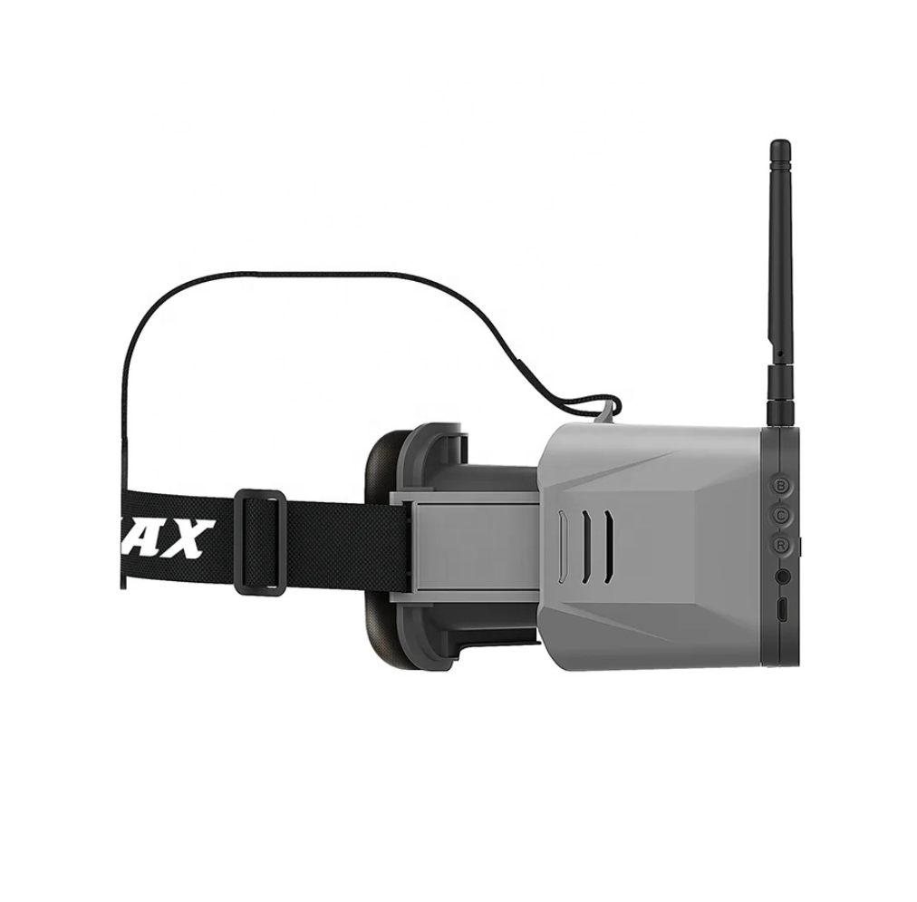 Emax - Transporter 2 Gafas FPV Analógicas DVR y Pantalla Extraíble 