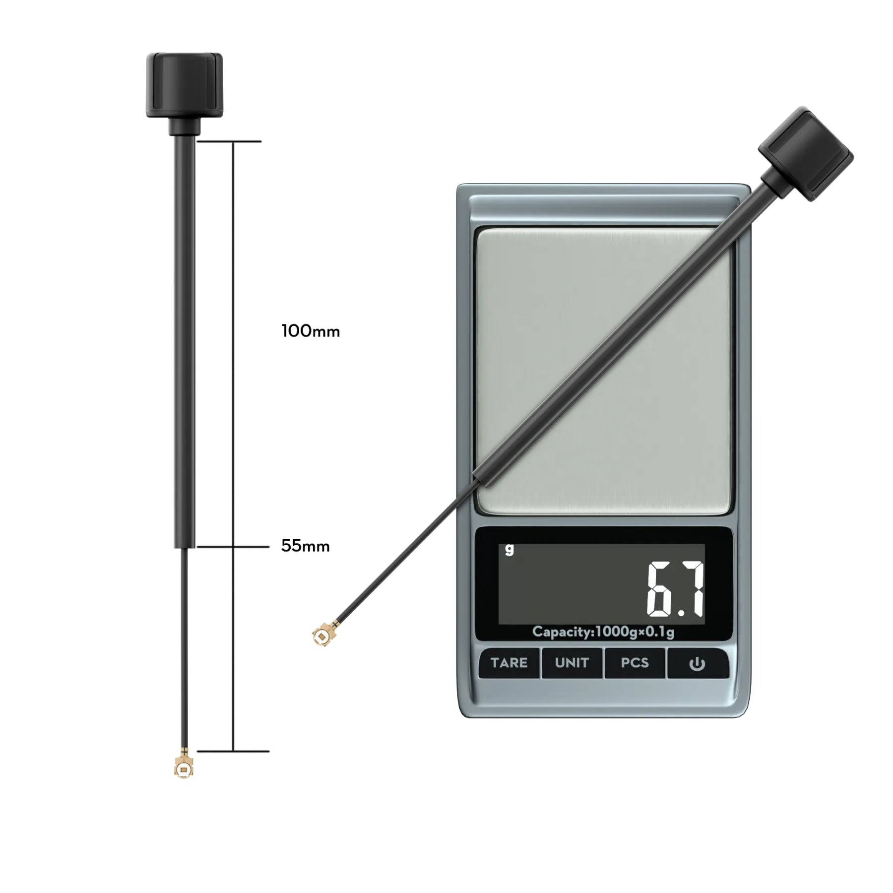 Flywoo LDS 5.8GHz UFL Antenna -LHCP