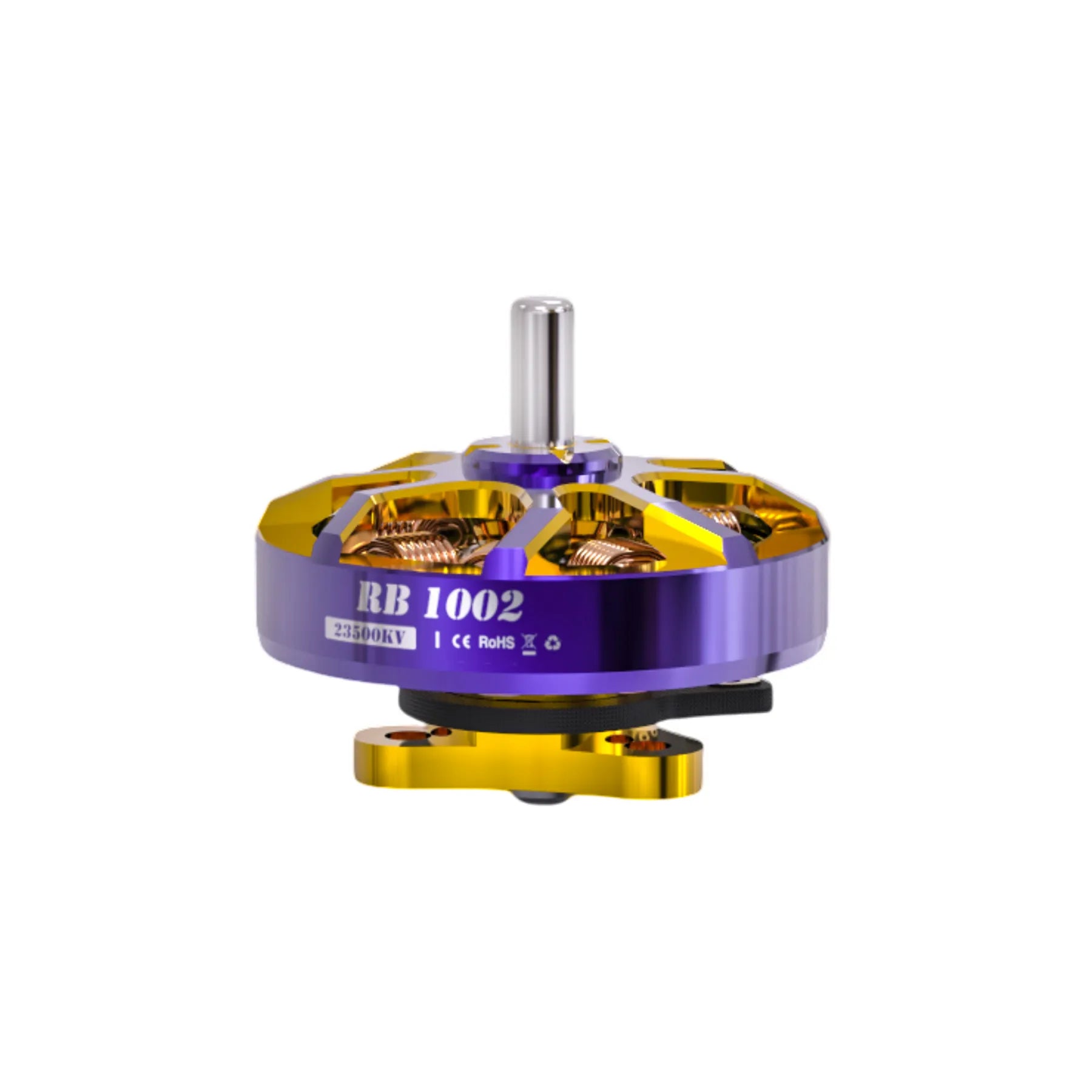 Flywoo - ROBO 1002 19800KV / 23500KV Fpv Motor Gold/Purple (New Version)