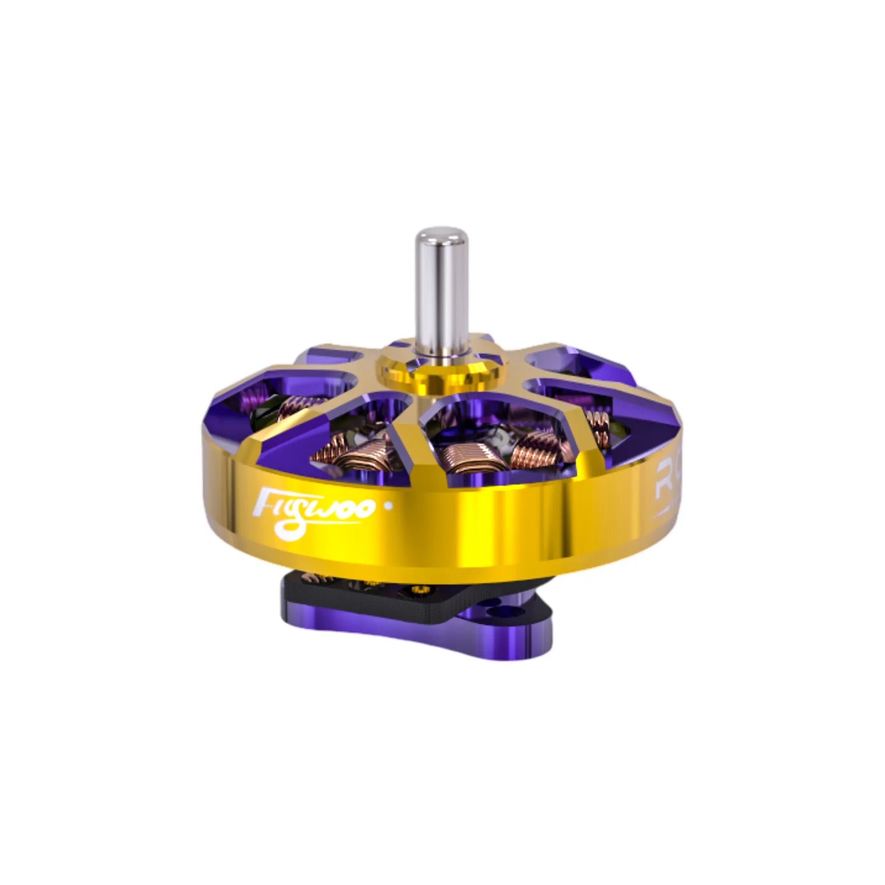 Flywoo - ROBO 1002 19800KV / 23500KV Fpv Motor Gold/Purple (New Version)